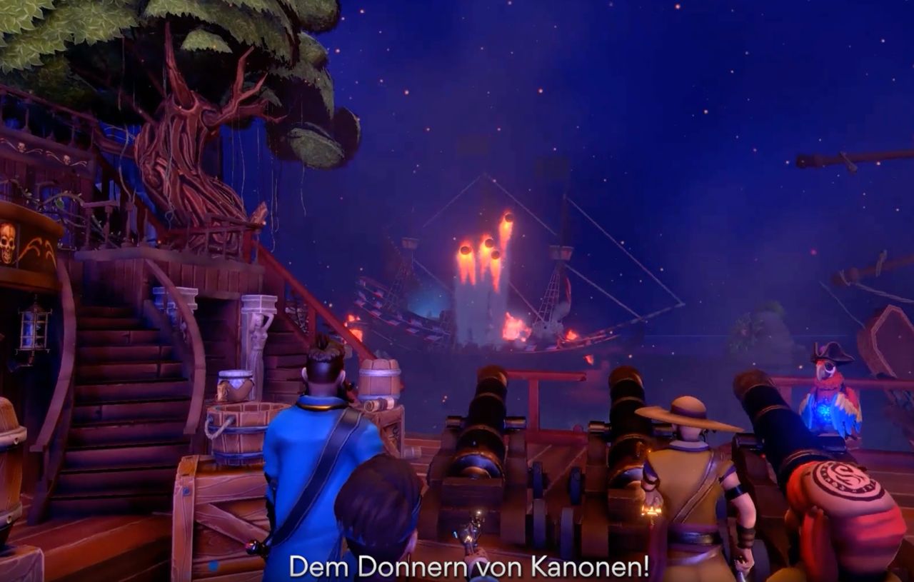 "Curse of Davy Jones" Virtual Reality Spiel in Zürich