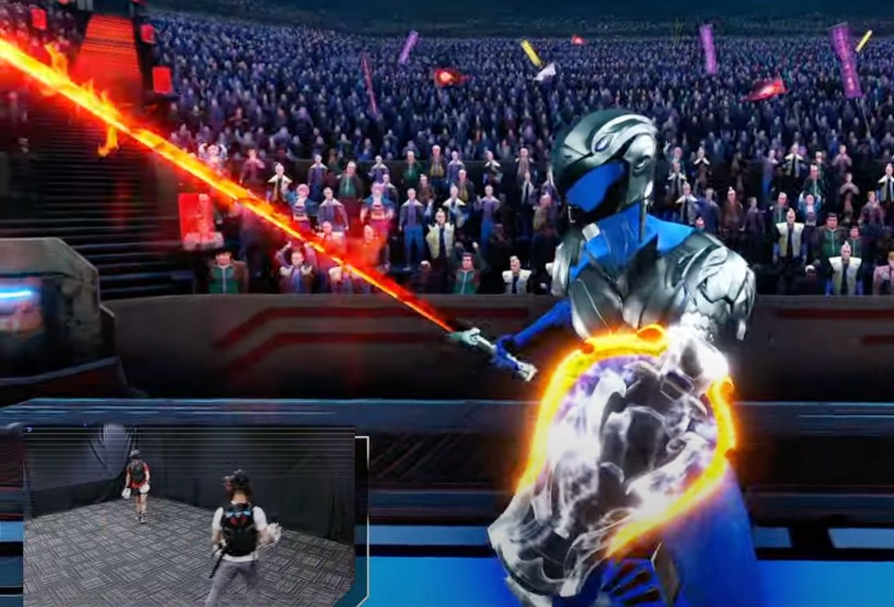 "UFL- Unbound Fighting League" Virtual Reality Spiel in Zürich