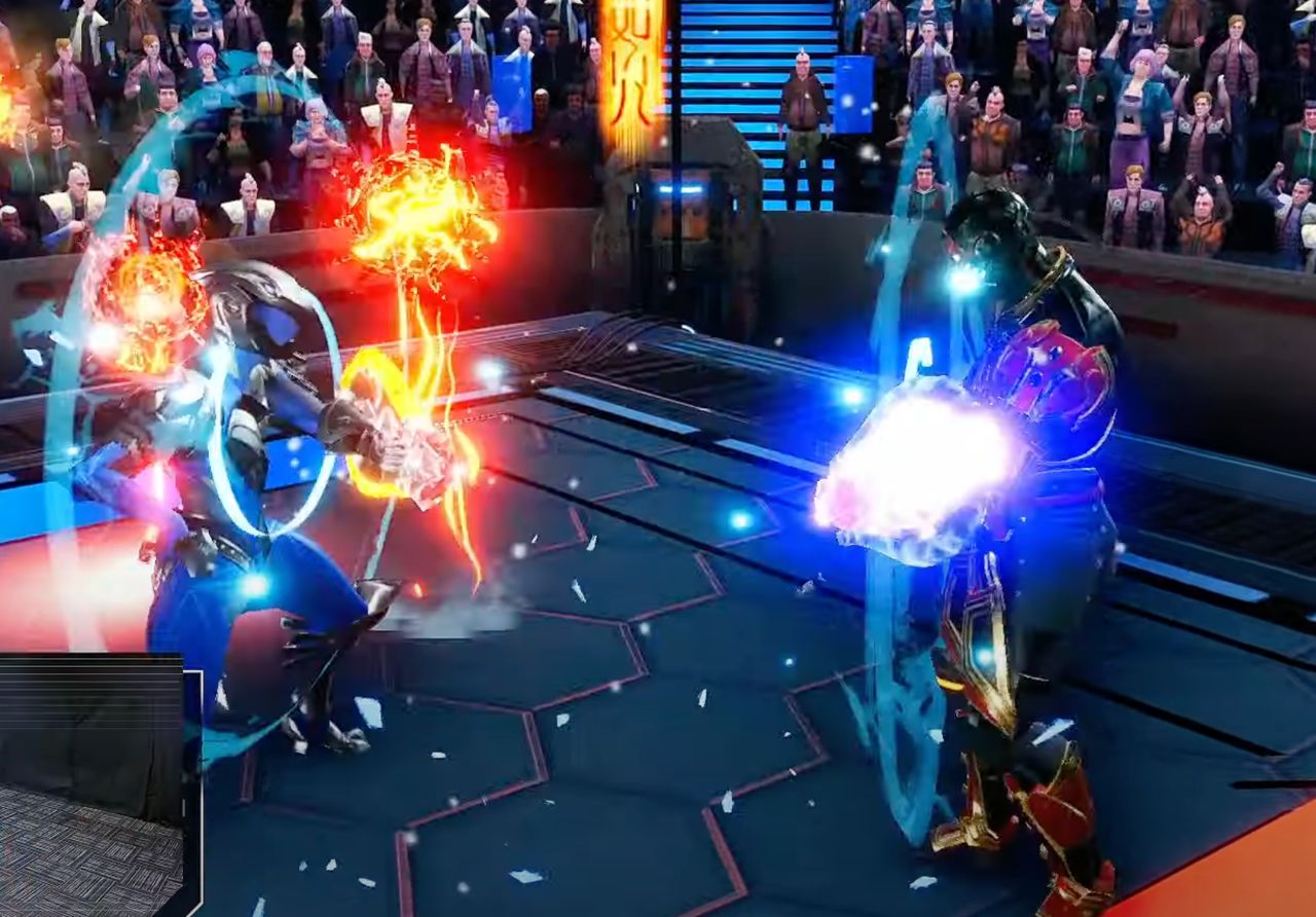 "UFL- Unbound Fighting League" Virtual Reality Spiel in Zürich