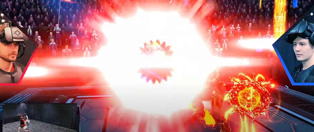 "UFL- Unbound Fighting League" Virtual Reality Spiel in Zürich