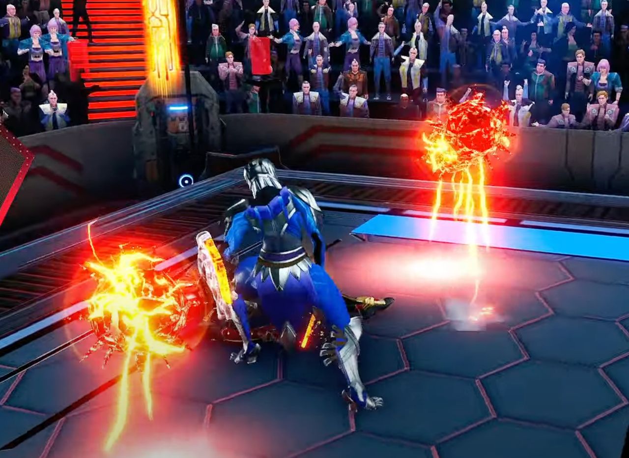 "UFL- Unbound Fighting League" Virtual Reality Spiel in Zürich