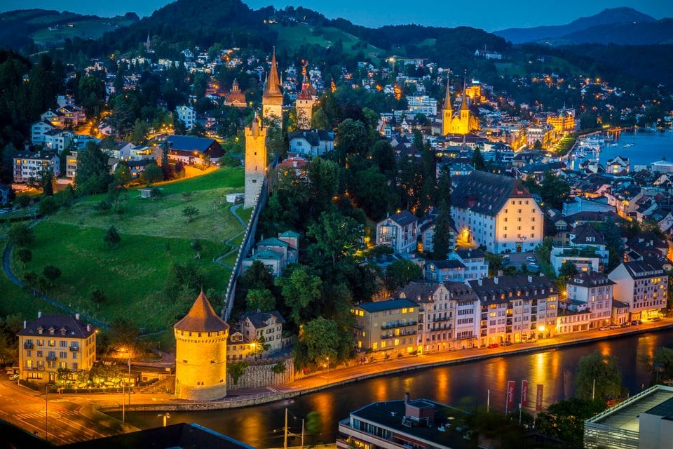Fotokurs Blaue Stunde Abend in Luzern