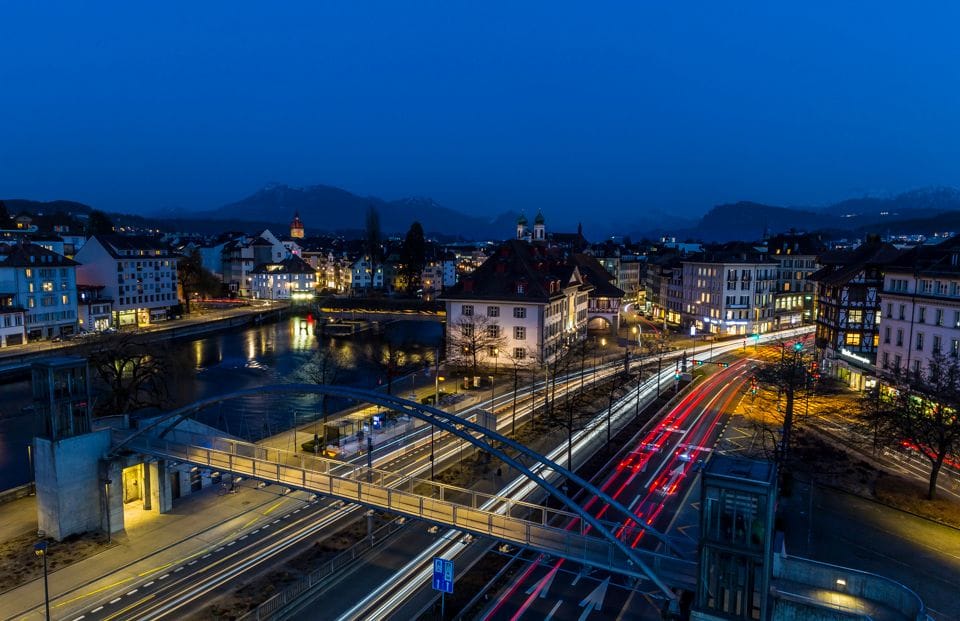 Fotokurs Blaue Stunde Abend in Luzern