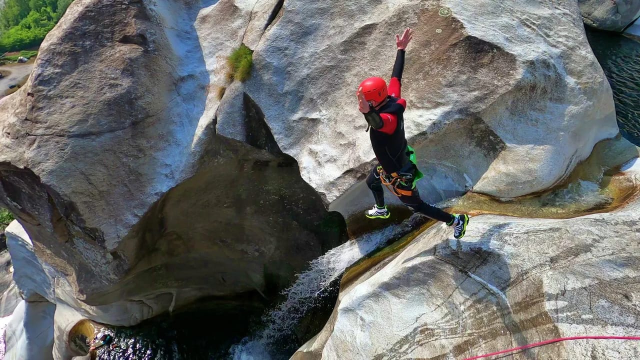 Boggera Canyoning für Einsteiger
