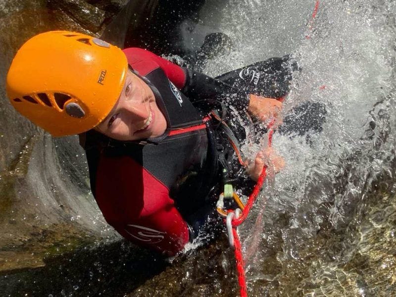 Boggera Canyoning für Einsteiger