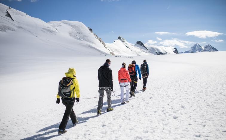 Breithorn Bergtour ab Zermatt geführt: Privat oder Gruppe