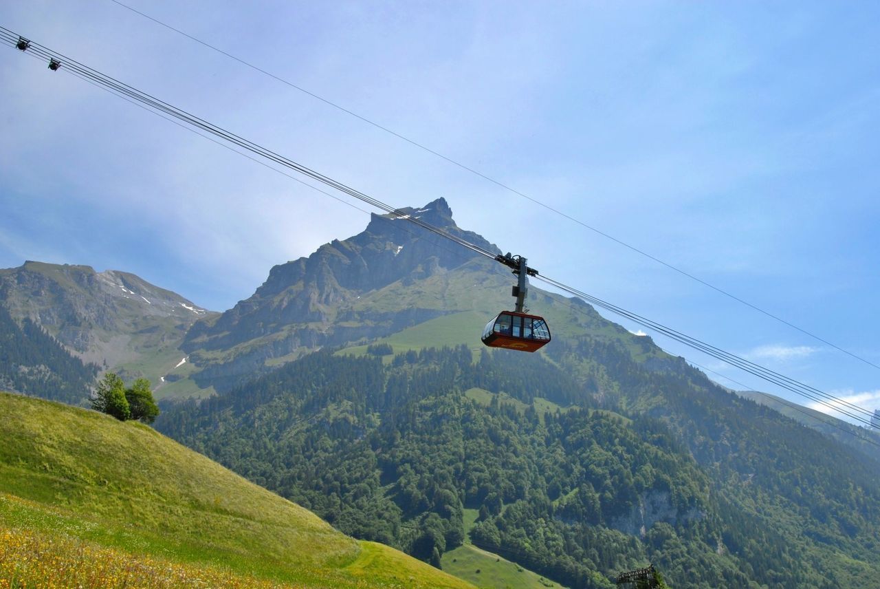 Engelberg-Ristis Ticket ab Engelberg im Sommer