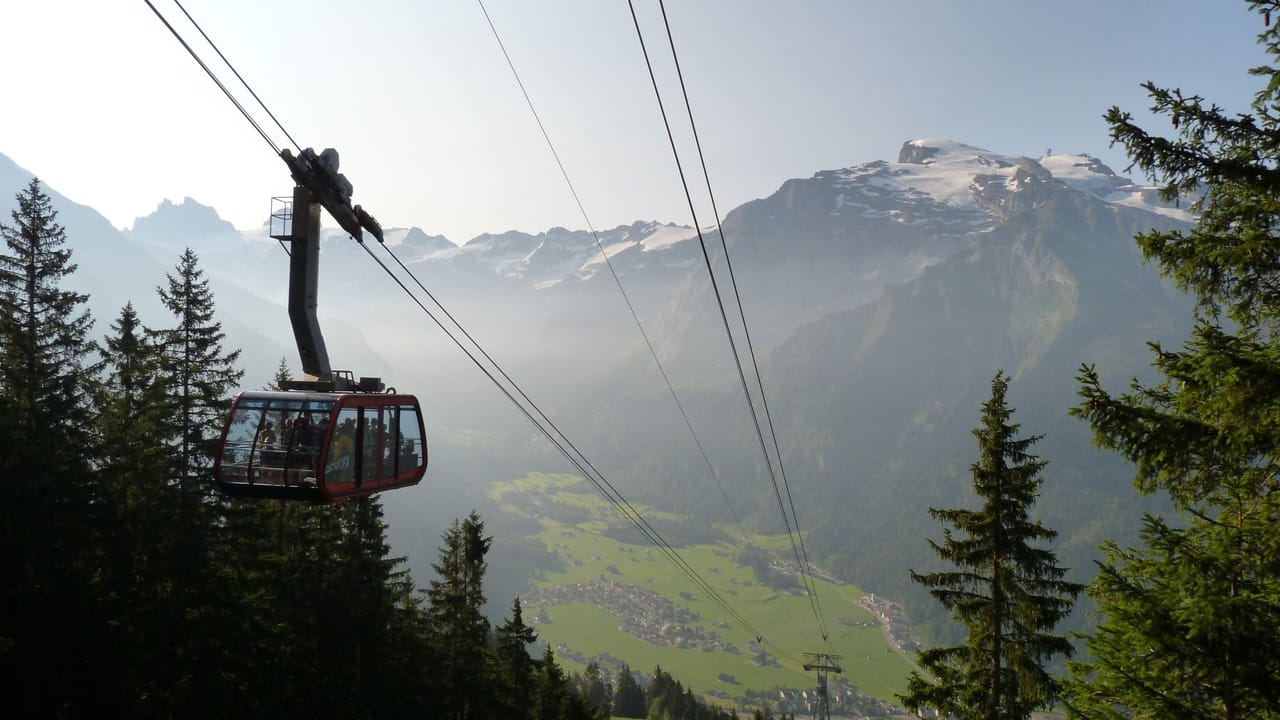 Engelberg-Ristis Ticket ab Engelberg im Sommer