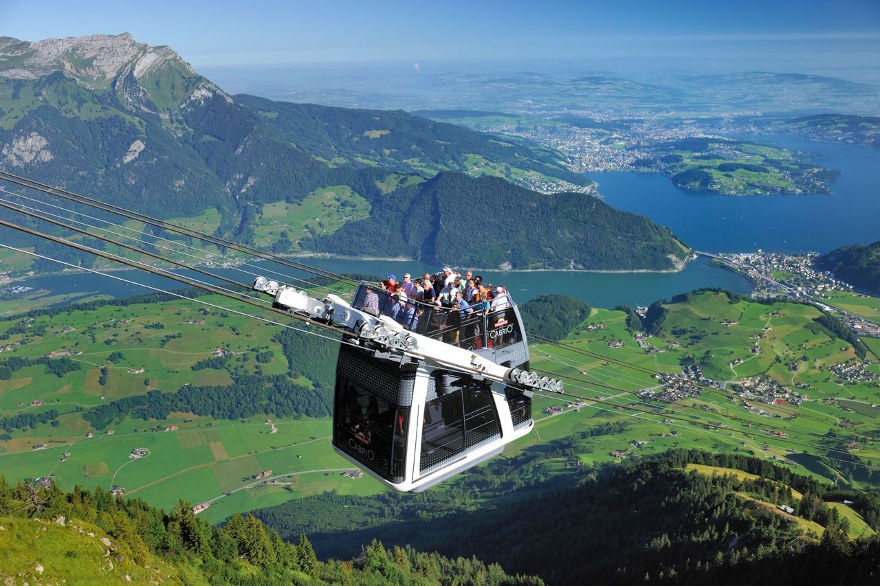 Stanserhorn Ticket: Standseilbahn und CabriO