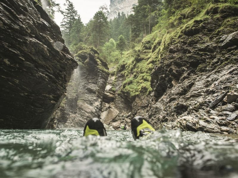 Viamala Schlucht Canyoning mit Apéro