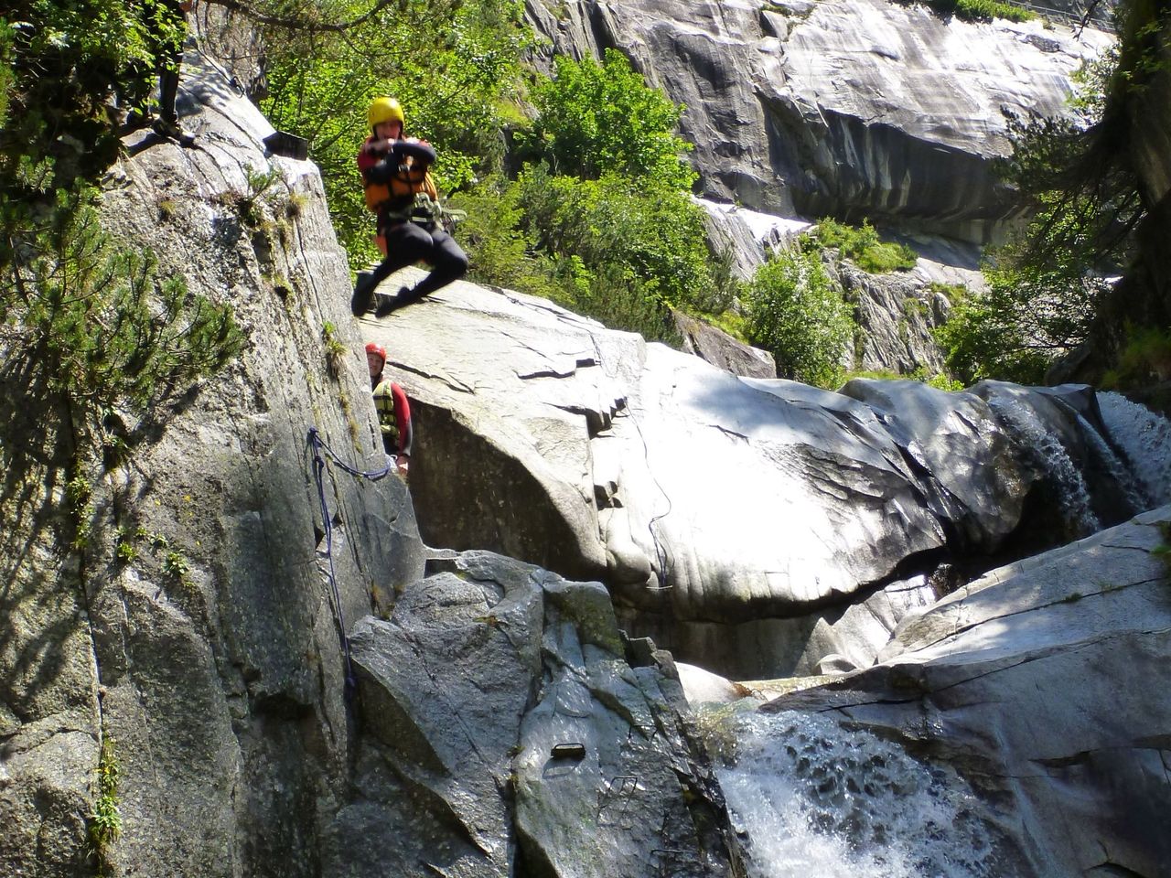 Barberine Canyoning im Trient Tal