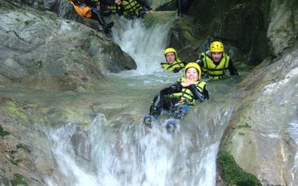 Barberine Canyoning im Trient Tal