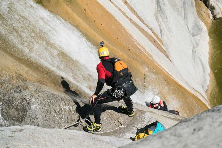 Chli Schliere Alpnach Canyoning für Fortgeschrittene ab Interlaken