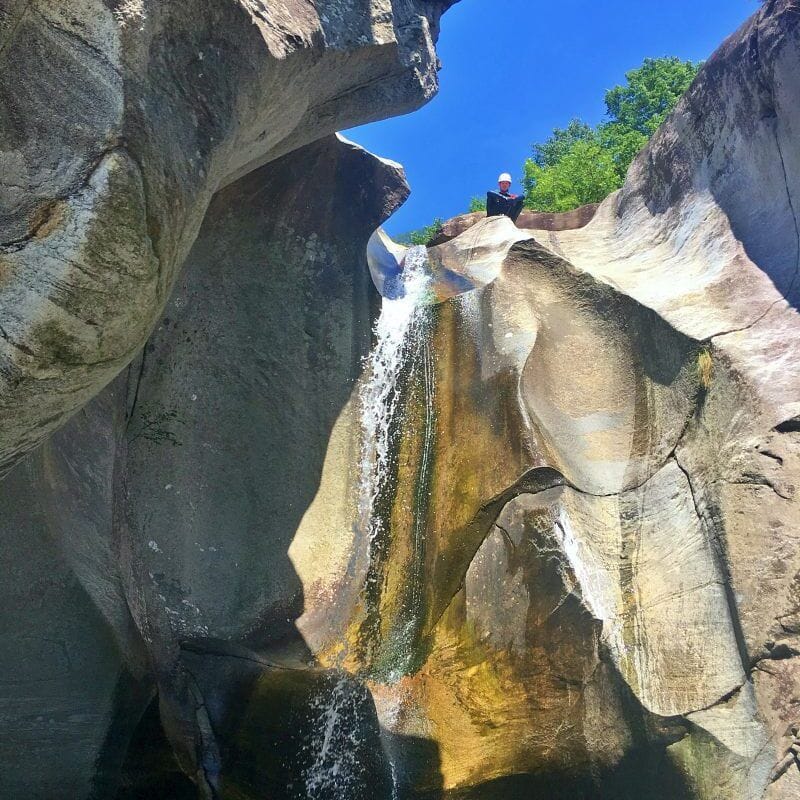 Boggera Canyoning für Einsteiger