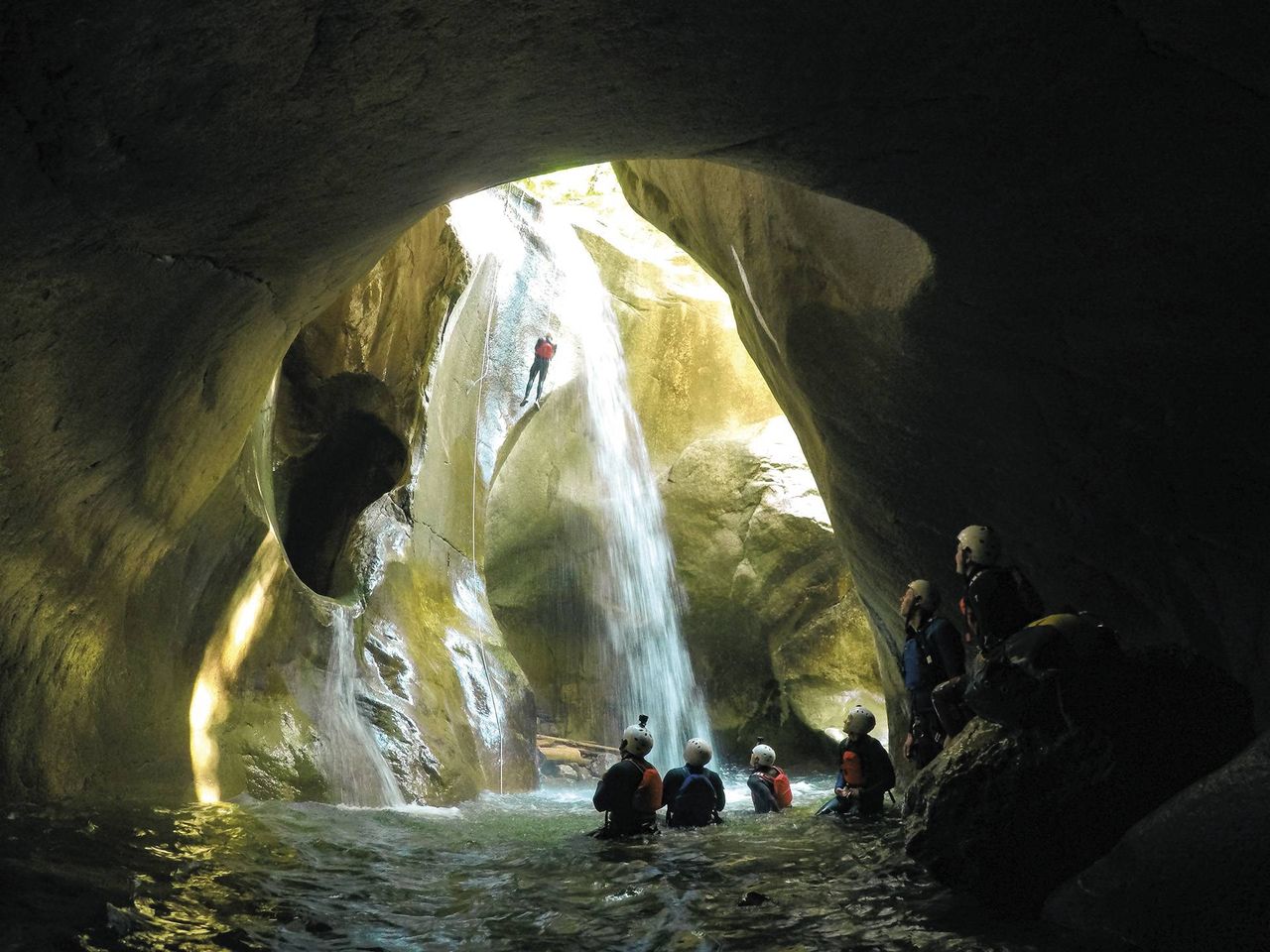 Chli Schliere Alpnach Canyoning für Fortgeschrittene ab Interlaken