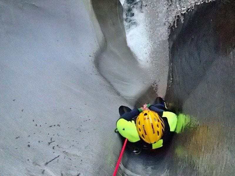 Lodrino Schlucht Canyoning für Experten ganzer Tag