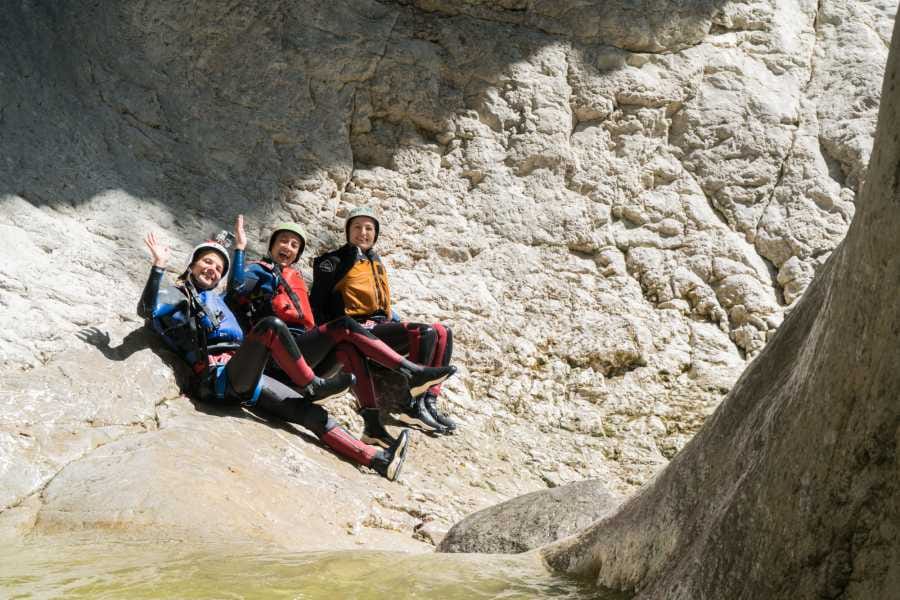 Chli Schliere Alpnach Canyoning für Fortgeschrittene ab Interlaken
