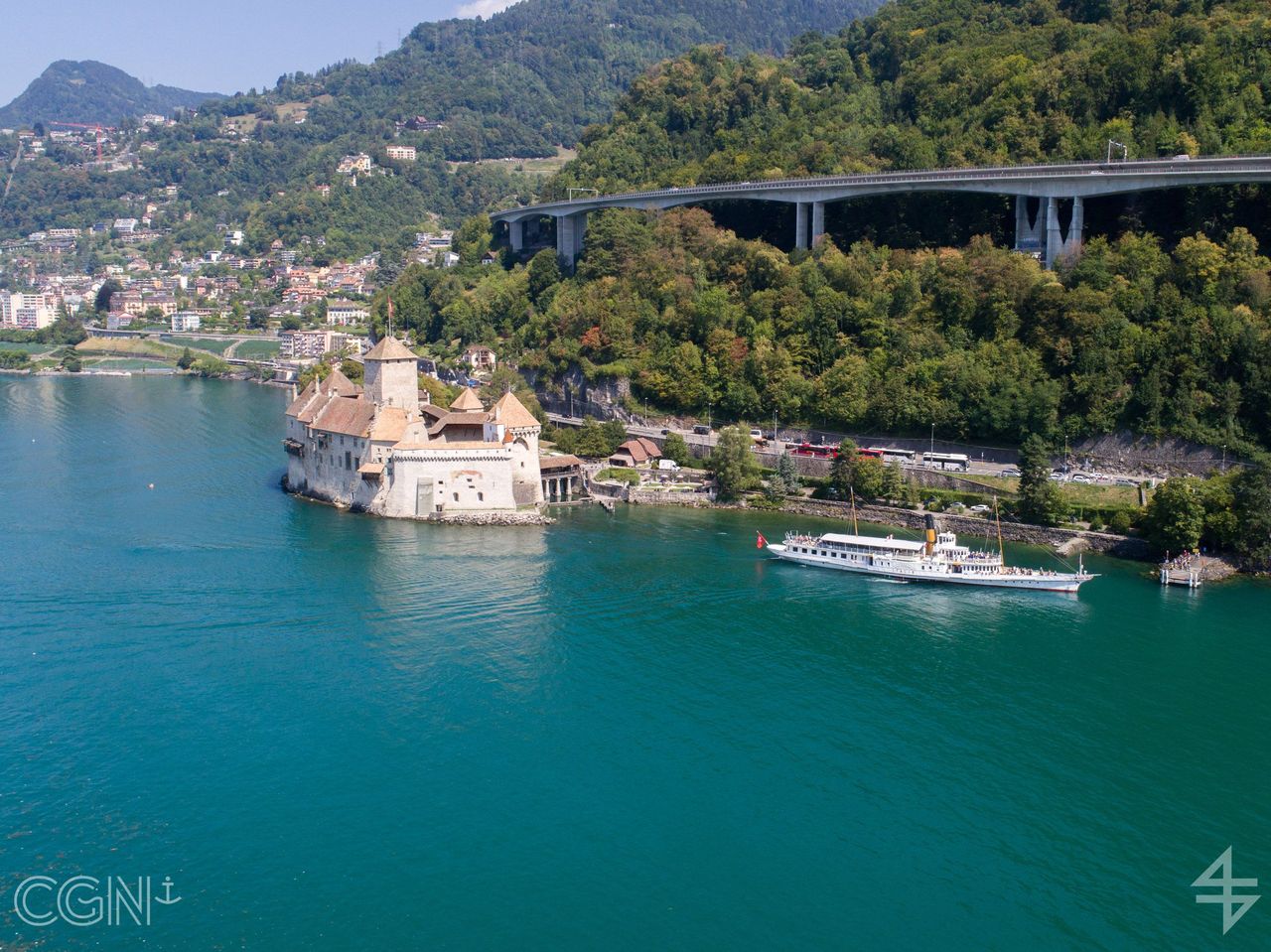 Ab Vevey: Riviera Tour Schiffsrundfahrt