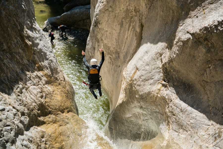 Chli Schliere Alpnach Canyoning für Fortgeschrittene ab Interlaken