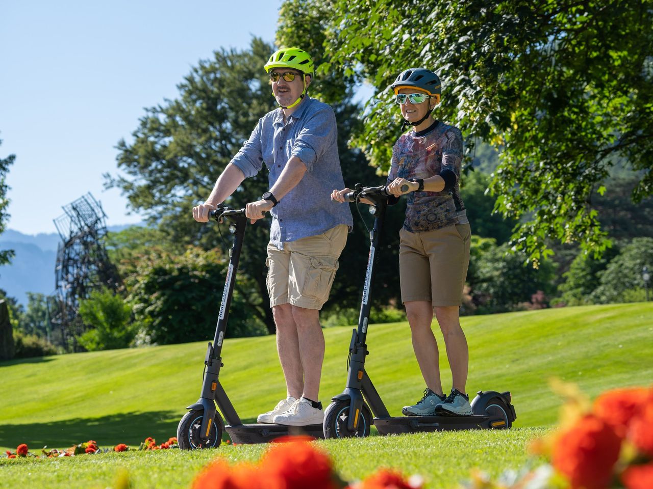 E-Scooter Picknick Tour Bündner Herrschaft selbstgeführt