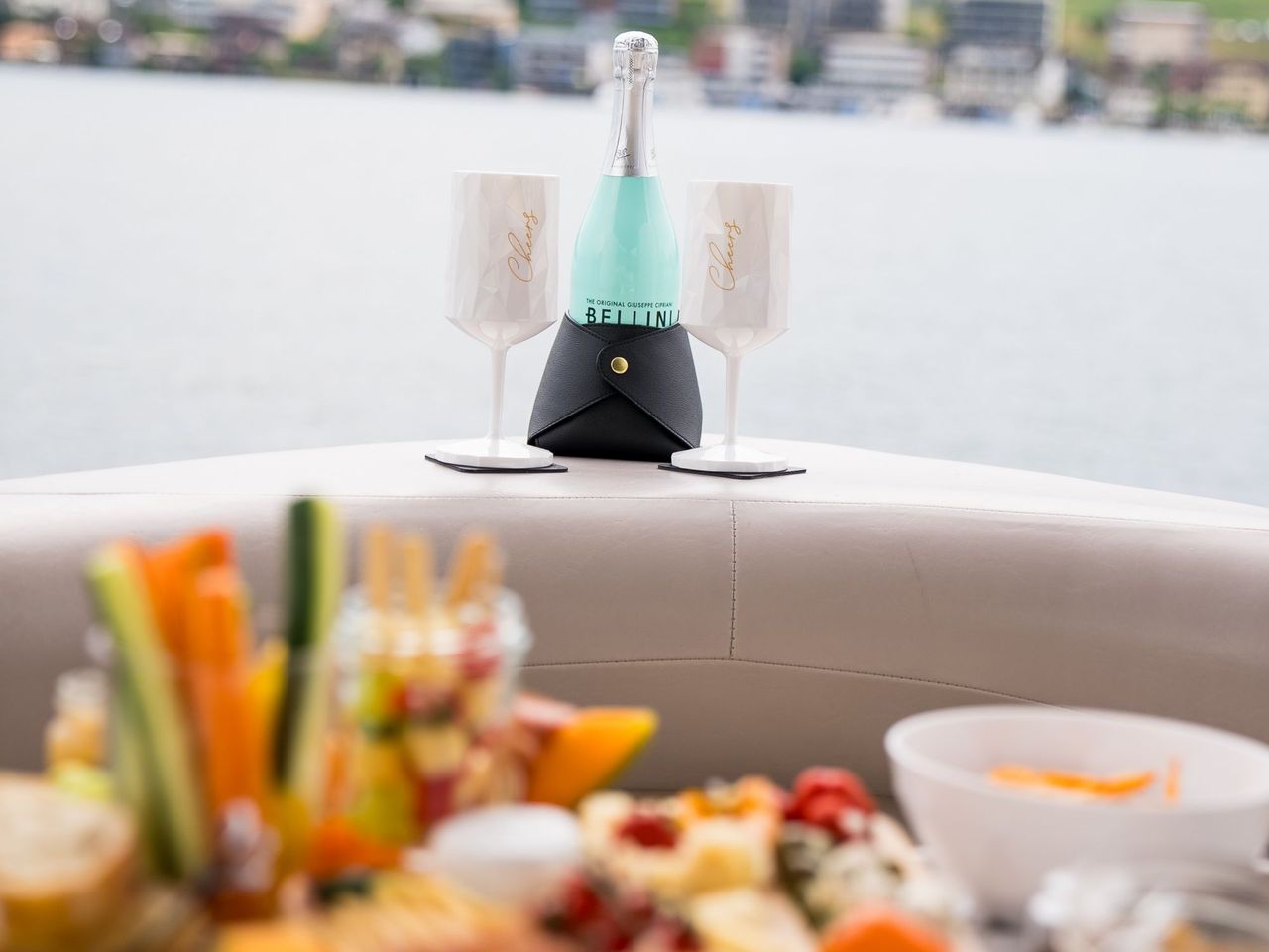 Apéro Boots-Picknick auf dem Vierwaldstättersee