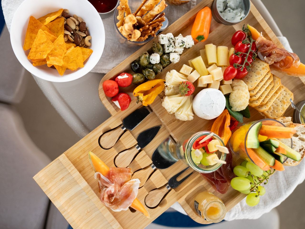 Apéro Boots-Picknick auf dem Vierwaldstättersee