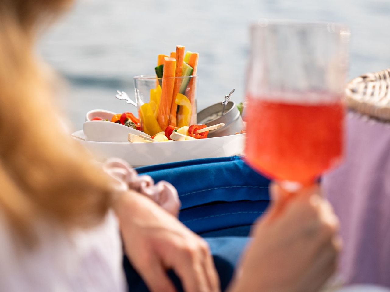 Apéro Boots-Picknick auf dem Vierwaldstättersee