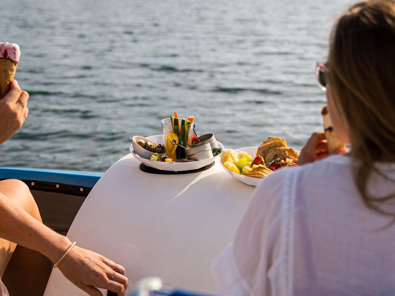 Pedalo Apero Picknick auf dem Vierwaldstättersee