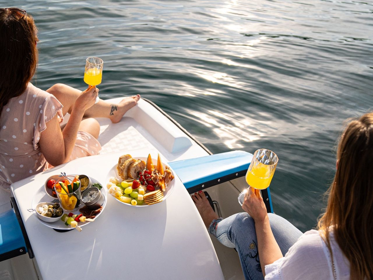 Pedalo Apero Picknick auf dem Vierwaldstättersee