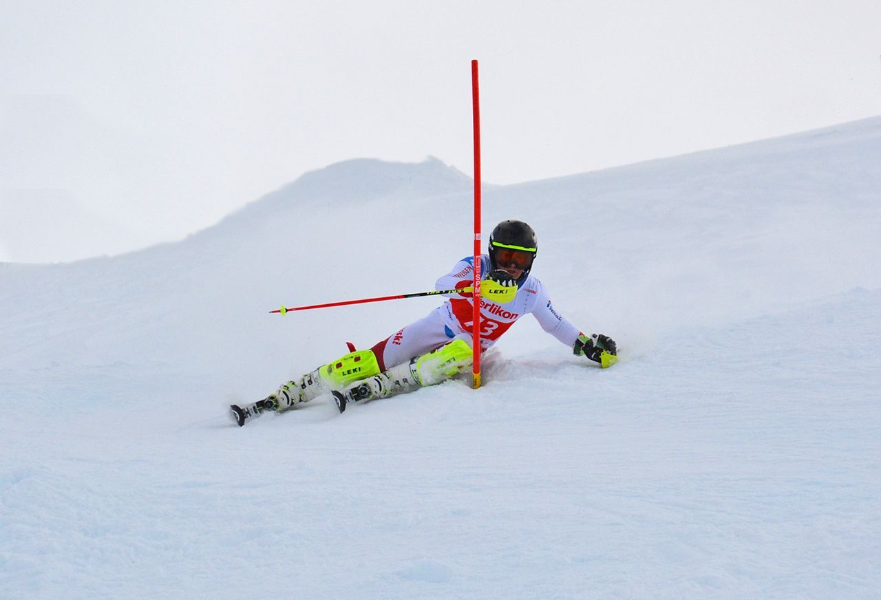 Skifahren im Herbst Snowfarming Adelboden
