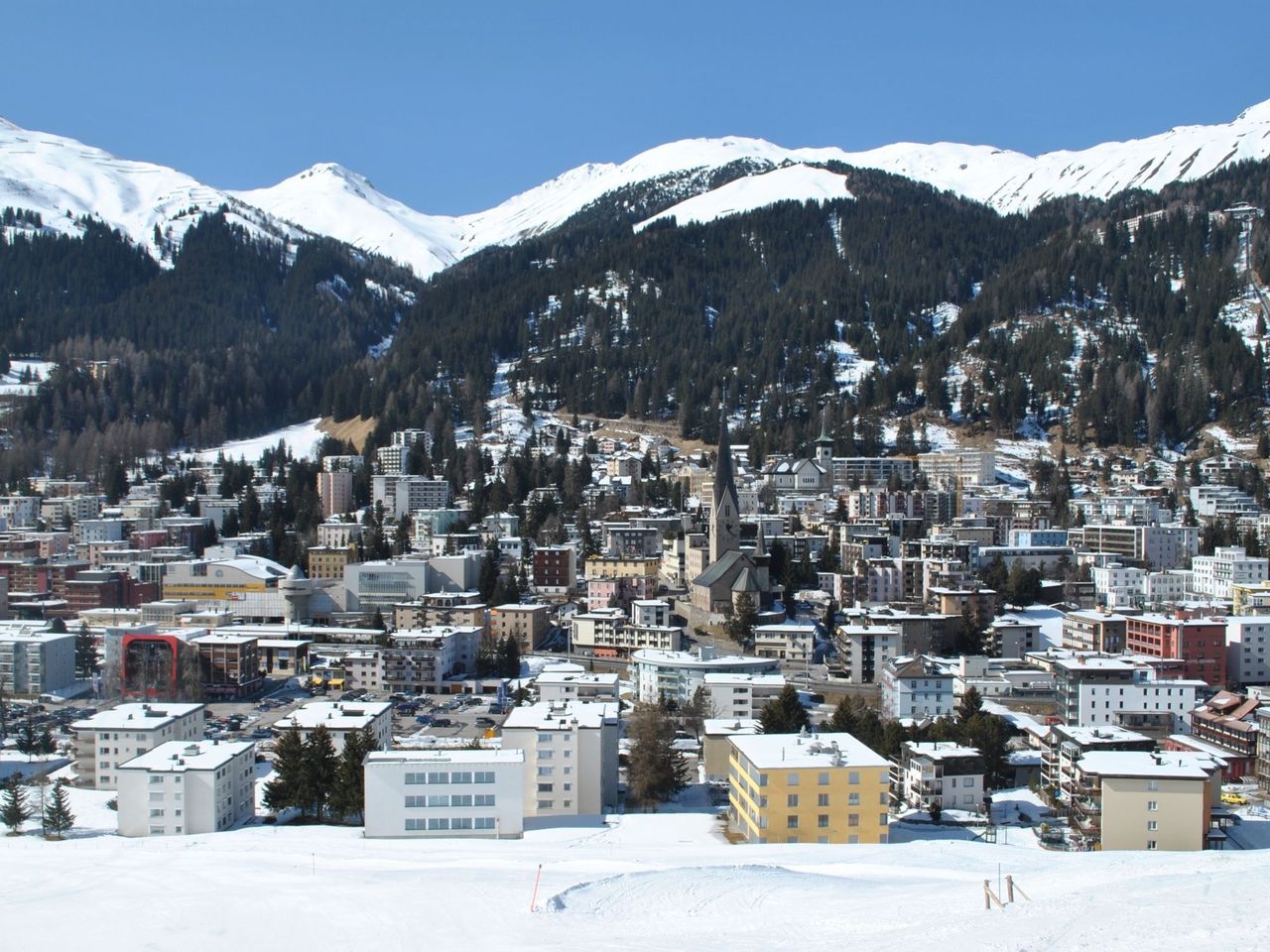 Bahnticket zwischen Chur und Davos via Filisur  