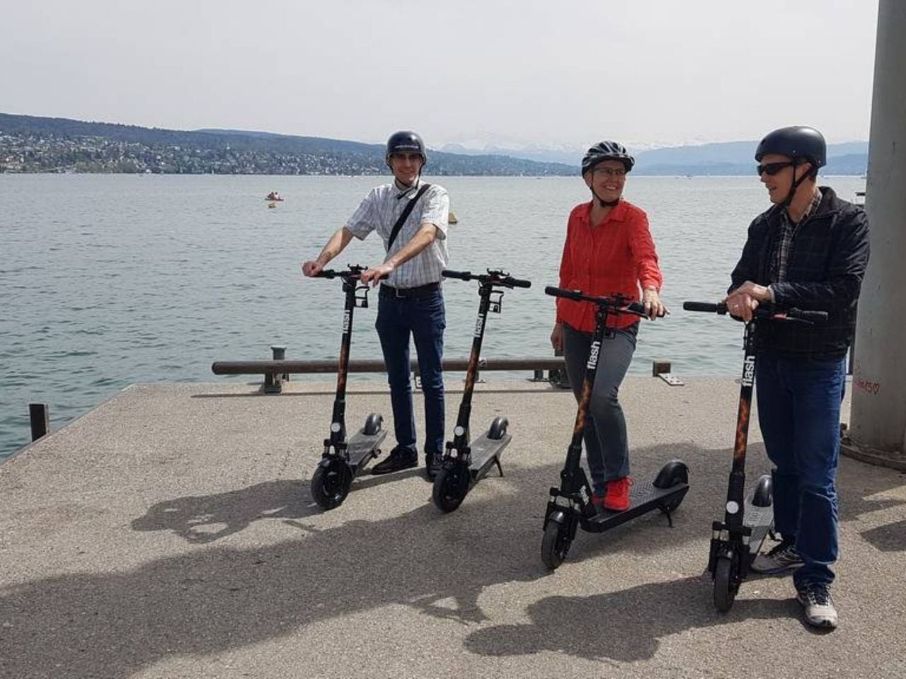 Best of Zürich E-Scooter geführte Privattour