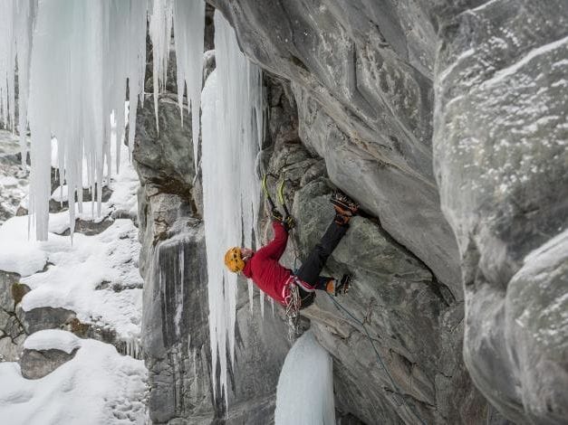 Ice climbing for beginners with private mountain guide in Zermatt