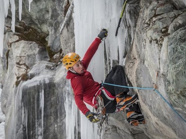 Ice climbing for beginners with private mountain guide in Zermatt