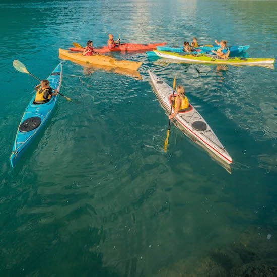 Kajak Tour für Familien auf dem Brienzersee