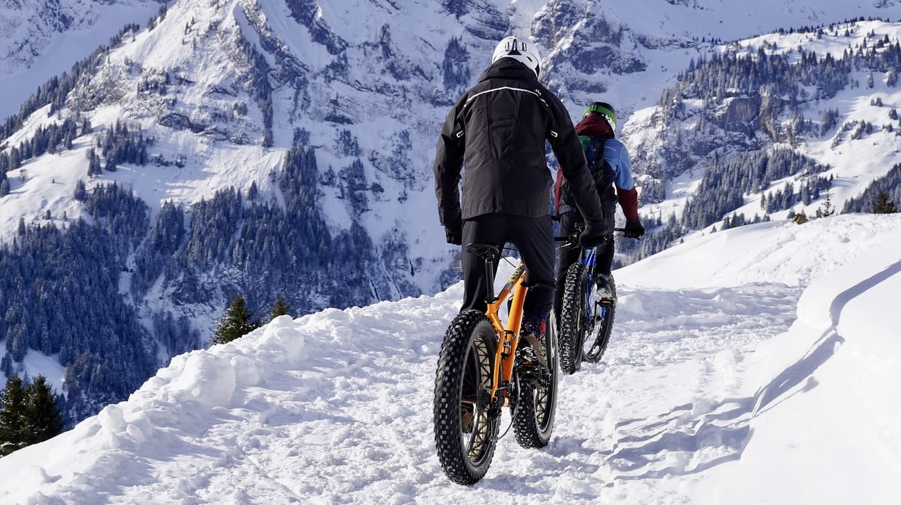 Downhill Fatbiken auf Pischa bei Davos geführt