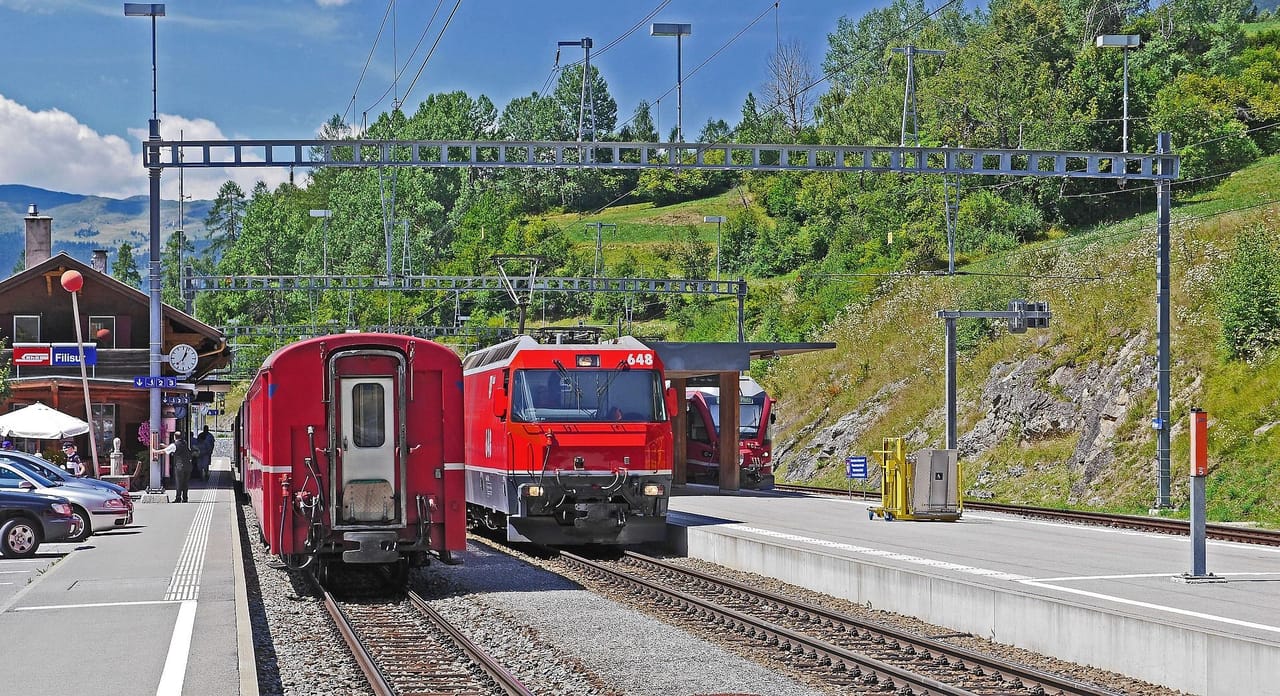 Bahnticket zwischen Chur und Davos via Filisur  