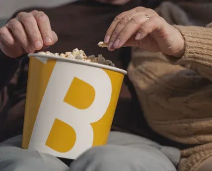 Filmabend Popcorn