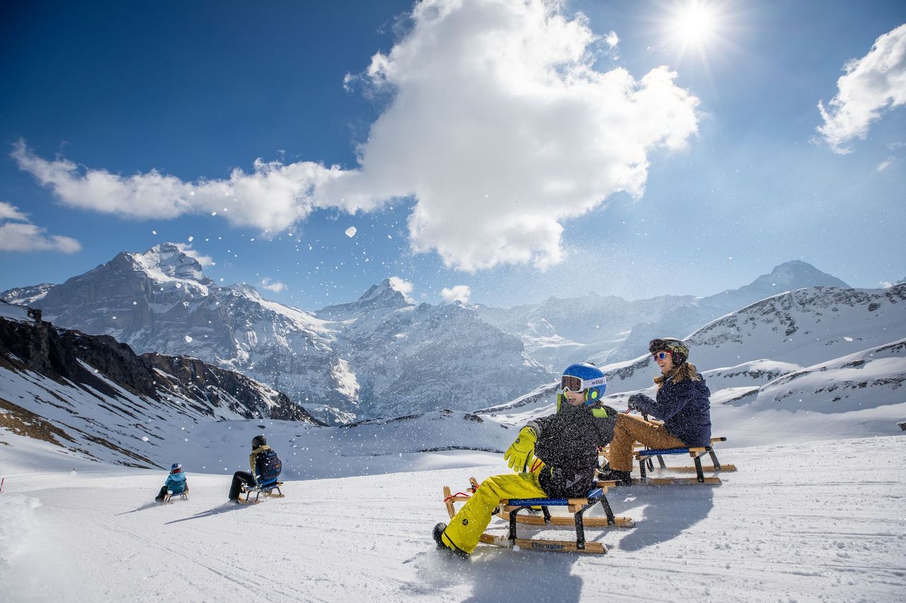 Bussalp Schlittelticket ab Grindelwald