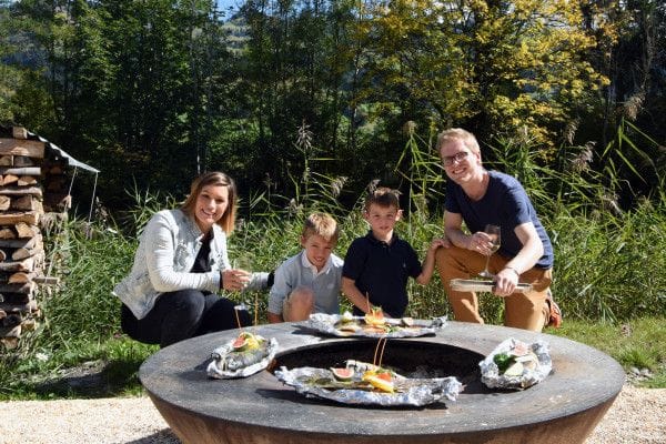 Fischen und Grillen am Forellensee