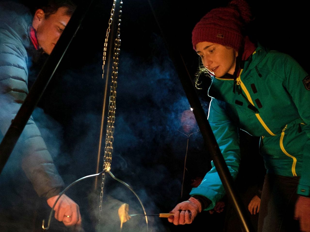 Outdoor Fondueplausch in Zermatt Erlebnis für Gruppen unter den Sternen