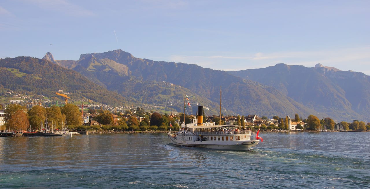 Ab Vevey: Riviera Tour Schiffsrundfahrt
