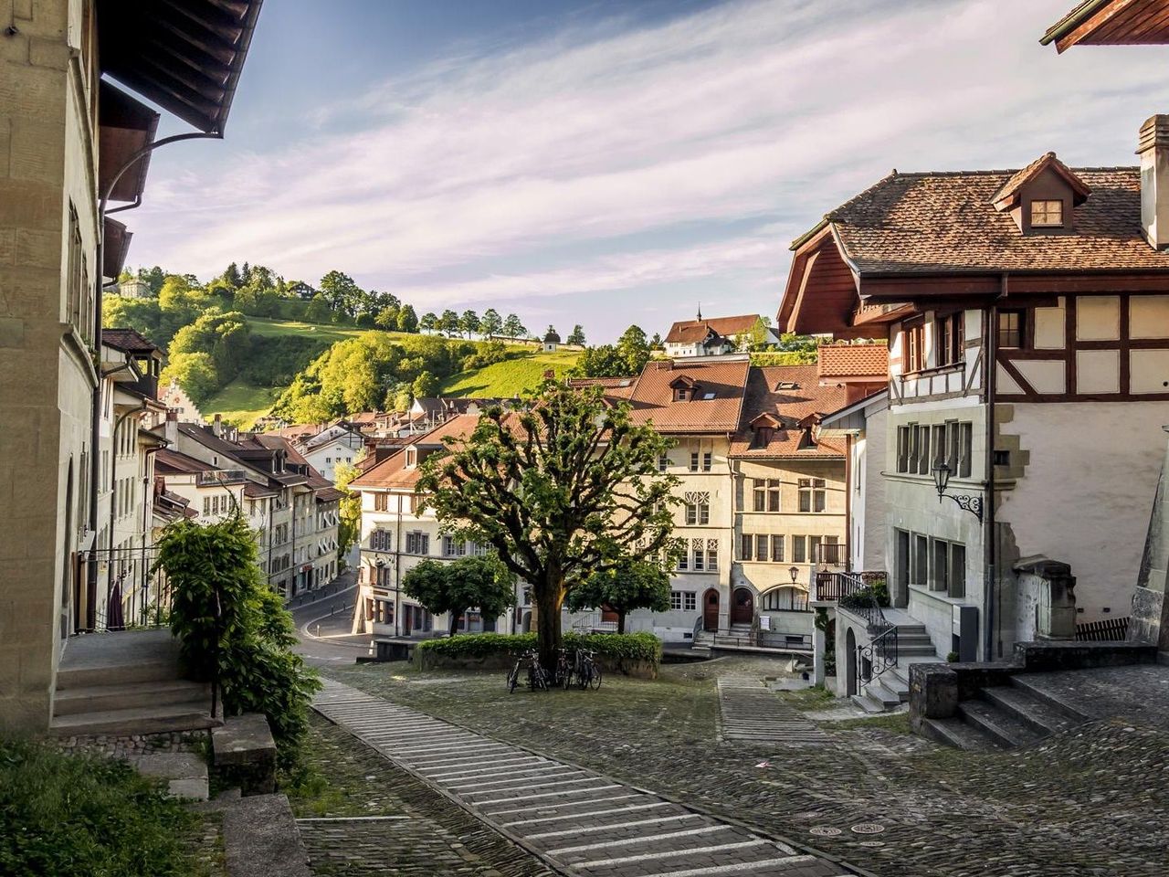 "Frÿburg 1606" Virtuelle Stadttour in Fribourg