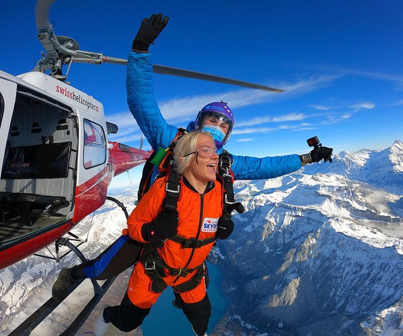 Schynige Platte Helikopter Skydive
