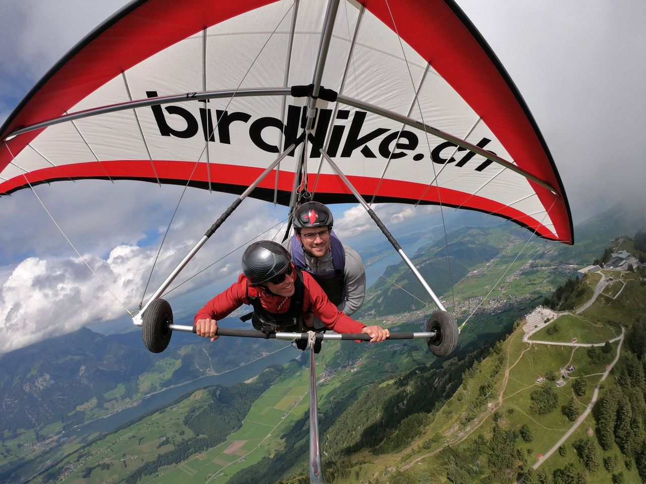Stanserhorn Tandem Delta Flug