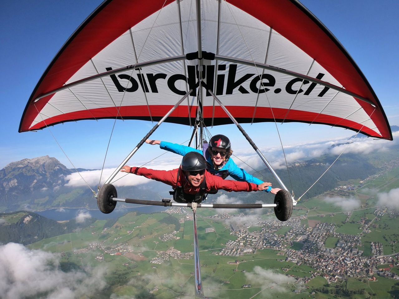 Stanserhorn Tandem Delta Flug