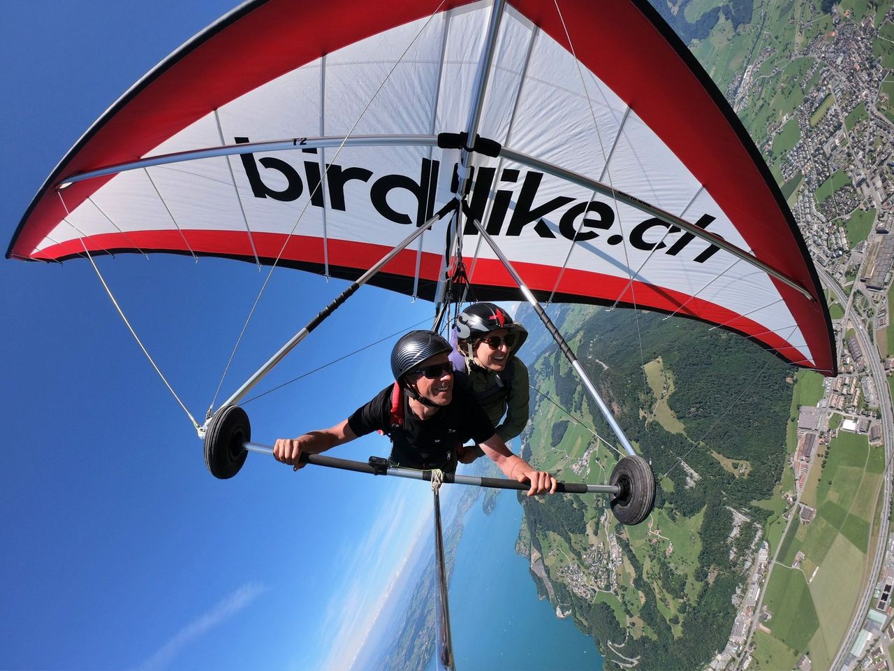 Stanserhorn Tandem Delta Flug
