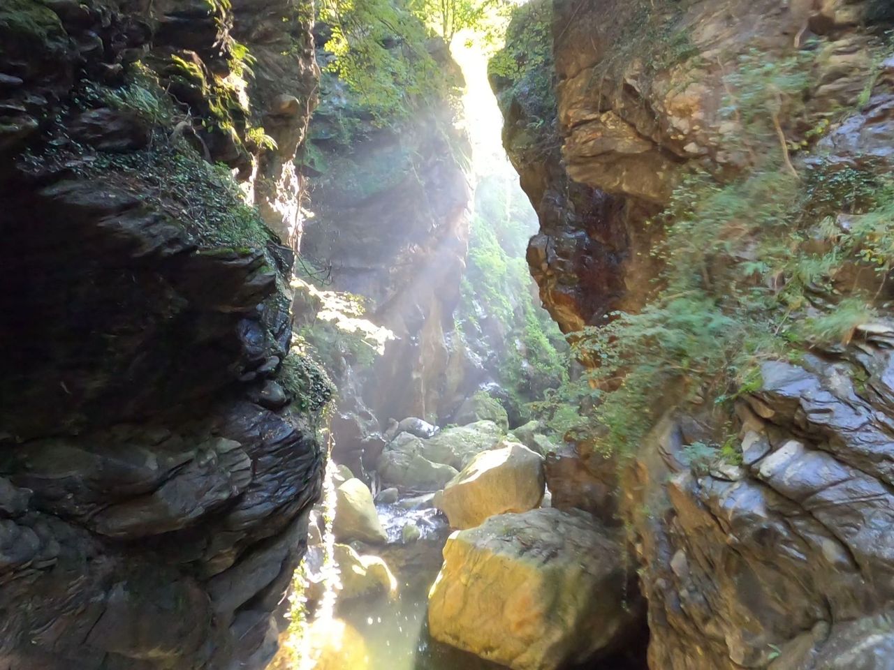 Malvaglia Canyoning für Anfänger