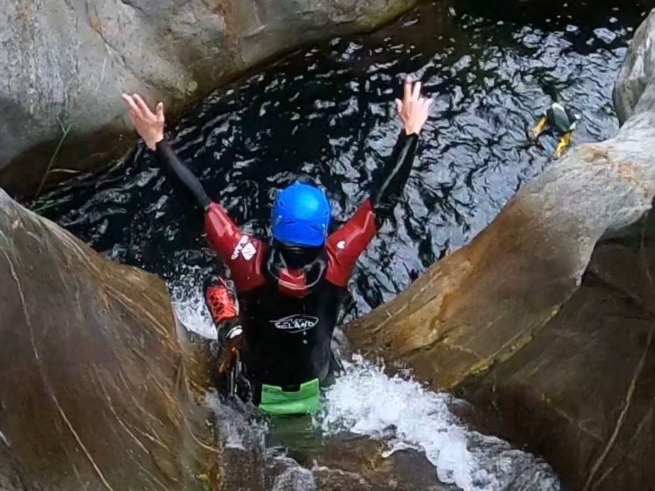 Boggera Canyoning für Einsteiger