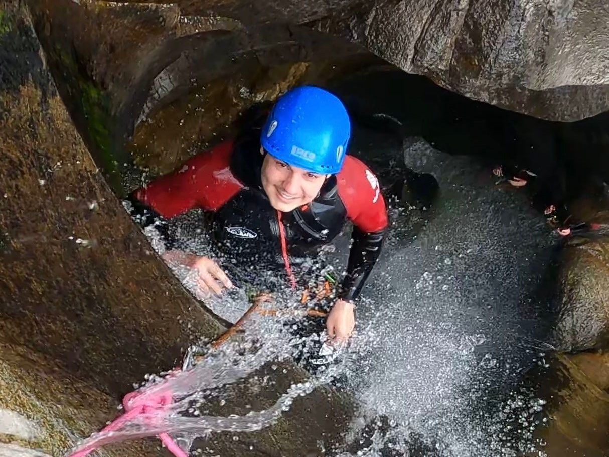 Boggera Canyoning für Einsteiger